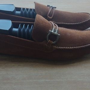 Ferragamo Suede Loafers